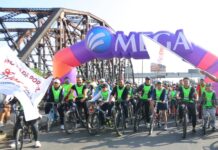 Rodada por la Paz reúne a mil personas en Ecatepec