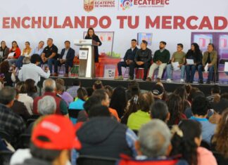 Arranca en Ecatepec el programa “Enchulando tu Mercado”; beneficiará a más de 10 mil locatarios