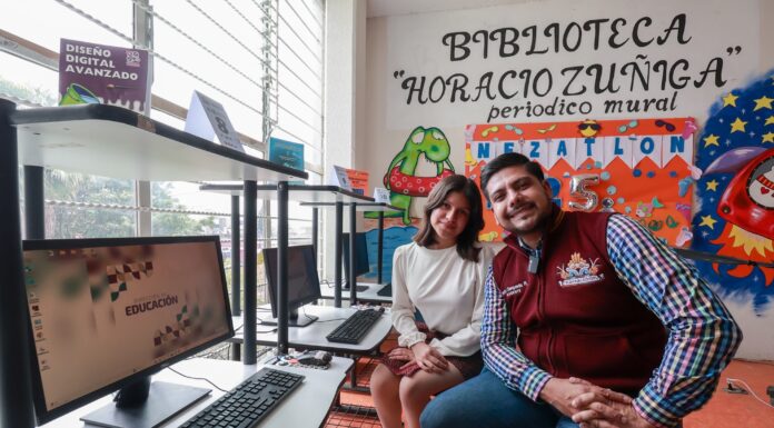 Nezahualcóyotl impulsa modernización de bibliotecas con la apertura del primer Módulo Digital