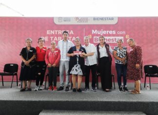 Delfina Gómez amplía el programa Mujeres con Bienestar en el sur del Edoméx; 2 mil nuevas beneficiarias se suman al apoyo