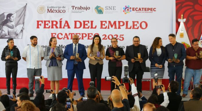 Más de 122 empresas ofrecen mil 100 vacantes en la Feria del Empleo 2025 en Ecatepec