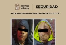 Aseguran vehículo relacionado con robo y detienen a dos hombres en Ecatepec