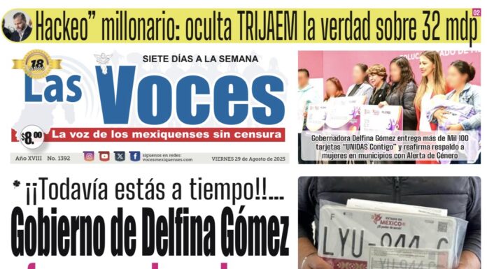 Todavía estás a tiempo, Gobierno de Delfina Gómez ofrece condonaciones