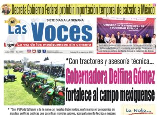 Con tractores y asesoría técnica Gobernadora Delfina Gómez fortalece al campo mexiquense