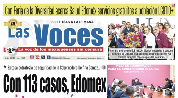 Exitosa estrategia de seguridad de la Gobernadora Delfina Gómez… Con 113 casos, Edomex registra su mes más seguro