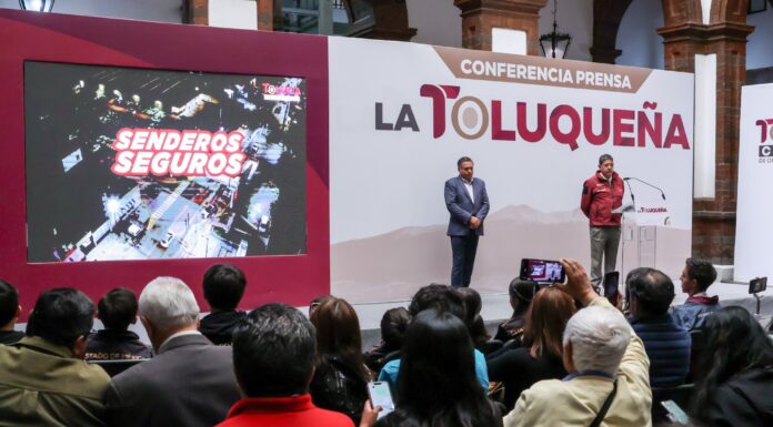 Impulsa Toluca transformación urbana con inversión histórica de más de 583 mdp