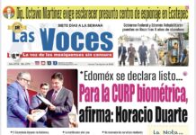 Edoméx se declara listo Para la CURP biométrica, afirma: Horacio Duarte