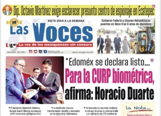 Edoméx se declara listo Para la CURP biométrica, afirma: Horacio Duarte