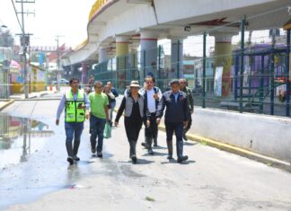 Ecatepec activa Plan Marina tras lluvias y apoya a familias afectadas