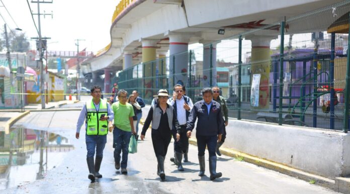Ecatepec activa Plan Marina tras lluvias y apoya a familias afectadas