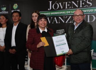 Zinacantepec reconoce a su juventud con el Premio Municipal “Jóvenes Avanzando 2025”
