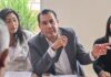 Diputado Javier Cruz encabeza reunión con encabeza reunión con alcaldes del Sur