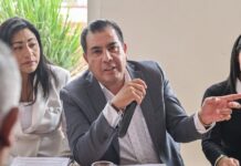 Diputado Javier Cruz encabeza reunión con encabeza reunión con alcaldes del Sur