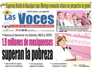 Avanza el bienestar en Edoméx: INEGI y CIEPS: 1.9 millones de mexiquenses superan la pobreza