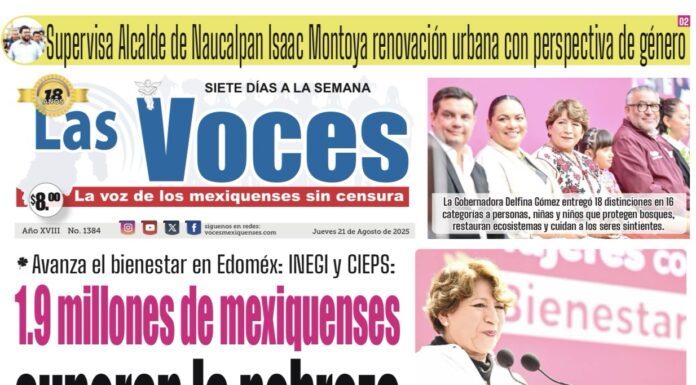 Avanza el bienestar en Edoméx: INEGI y CIEPS: 1.9 millones de mexiquenses superan la pobreza