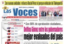 Con 60% de aprobación ciudadana, Delfina Gómez entre los gobernadores mejor evaluados del país