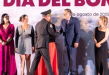 Toluca rinde homenaje a sus bomberos en su día con reconocimientos y premios