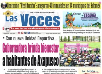 Gobernadora brinda bienestar a habitantes de Axapusco