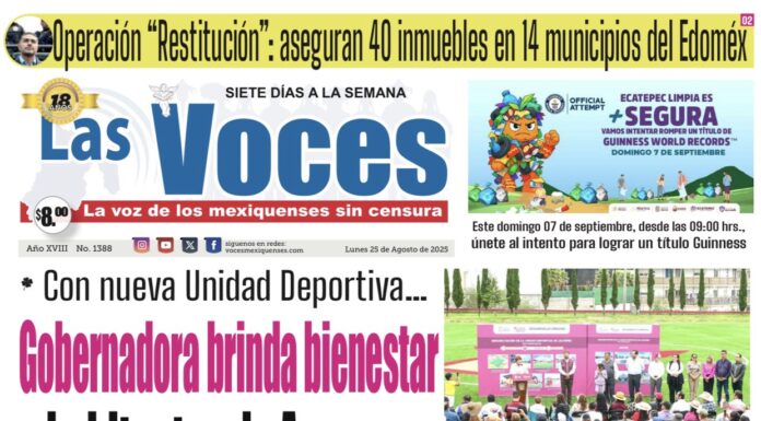 Gobernadora brinda bienestar a habitantes de Axapusco