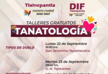 DIF Tlalnepantla impartirá talleres gratuitos de tanatología