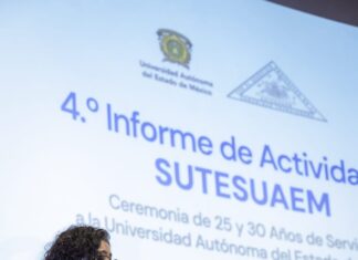 Rectora de la UAEMéx refrenda respeto a la autonomía sindical durante relevo en el SUTESUAEM