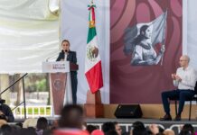 Presidenta Claudia Sheinbaum encabeza gira de agradecimiento en el Estado de México; Gobernadora Delfina Gómez le da la bienvenida en Toluca