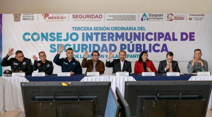 Fortalecen coordinación en seguridad: Pedro Rodríguez encabeza la Tercera Sesión del Consejo Intermunicipal de Seguridad Pública Región 9