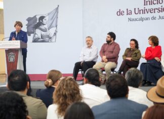 Inauguran Gobernadora Delfina Gómez e Isaac Montoya la Universidad Nacional Rosario Castellanos en Naucalpan