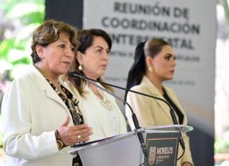 Delfina Gómez destaca reducción de 45% en robo de vehículos en el Estado de México gracias a coordinación interestatal