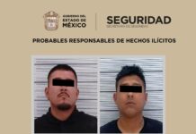Rescatan a menor privado de la libertad en Tlalnepantla; detienen a dos implicados con drogas y cartuchos