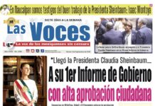 Llegó la Presidenta Claudia Sheinbaum A su 1er Informe de Gobierno con alta aprobación ciudadana