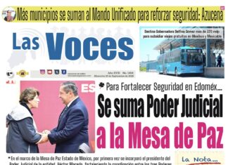 Para Fortalecer Seguridad en Edoméx Se suma Poder Judicial a la Mesa de Paz