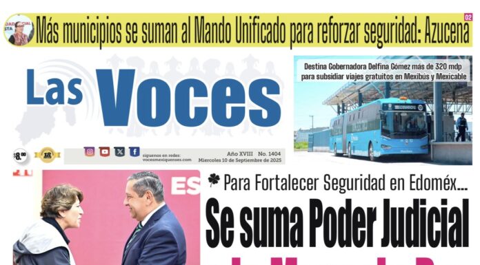 Para Fortalecer Seguridad en Edoméx Se suma Poder Judicial a la Mesa de Paz