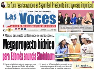 Atacará desabasto contaminación e inundaciones Megaproyecto hídrico para Edoméx anuncia Sheinbaum