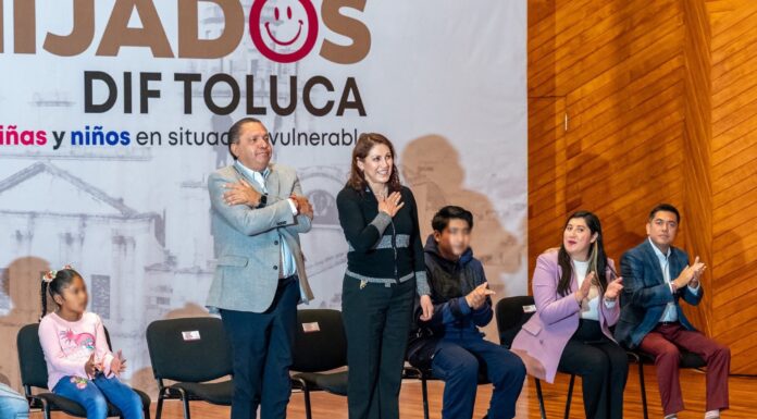 Inicia programa Ahijados DIF Toluca en beneficio de niñas, niños y adolescentes en situación de vulnerabilidad