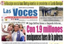 Llega Delfina Gómez a Segundo Informe Con 1.9 millones mexiquenses fuera de la pobreza