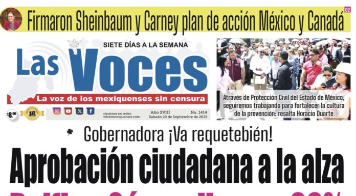 Aprobación ciudadana a la alza Delfina Gómez llega a 66%