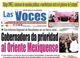 Con Informe Regional de Resultados en su tierra natal… Gobernadora da prioridad al Oriente Mexiquense