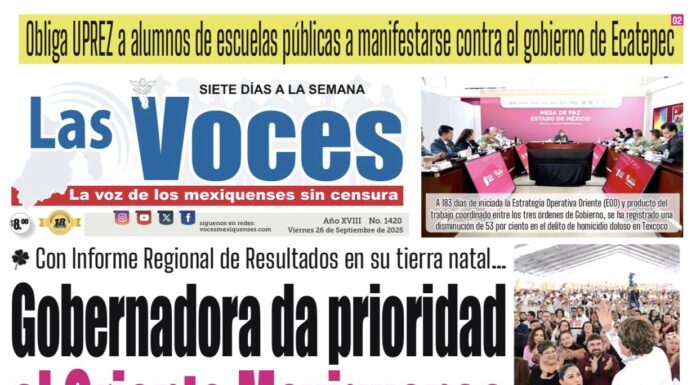 Con Informe Regional de Resultados en su tierra natal… Gobernadora da prioridad al Oriente Mexiquense