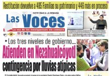 Los tres niveles de gobierno Atienden en Nezahualcóyotl contingencia por lluvias atípicas