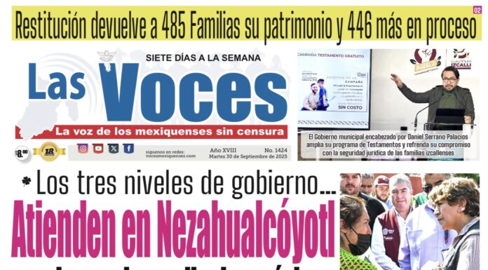 Los tres niveles de gobierno Atienden en Nezahualcóyotl contingencia por lluvias atípicas