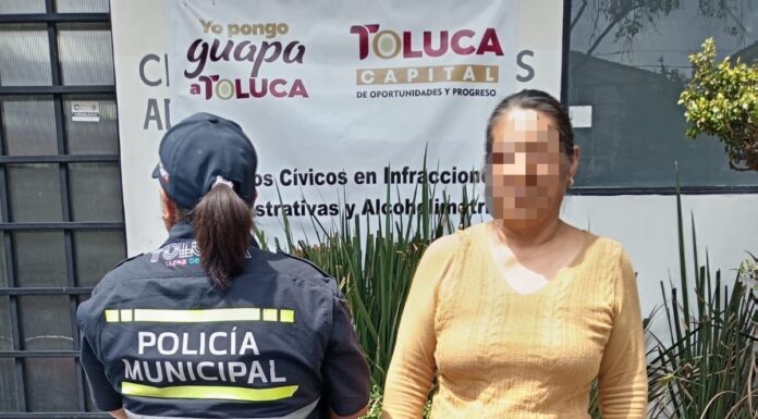 Suman 110 personas remitidas en Toluca por tirar basura en la vía pública