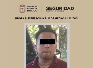 Detienen a presunto agresor por lesiones en Toluca tras rápida intervención de la SSEM