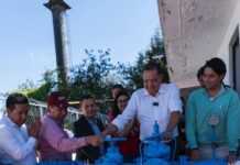 Pone en marcha Toluca pozo Sor Juana Inés de la Cruz en San Pedro Totoltepec