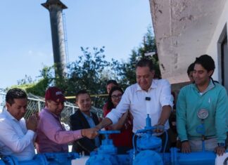 Pone en marcha Toluca pozo Sor Juana Inés de la Cruz en San Pedro Totoltepec