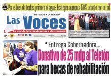 Entrega Gobernadora Donativo de 25 mdp al Teletón para becas de rehabilitación