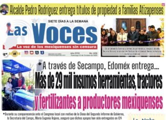 A través de Secampo, Edoméx entrega Más de 29 mil insumos herramientas, tractores y fertilizantes a productores mexiquenses