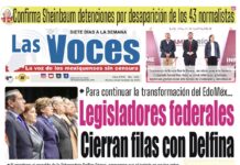Para continuar la transformación del EdoMéx Legisladores federales Cierran filas con Delfina