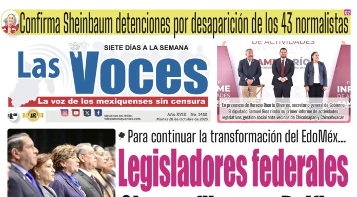 Para continuar la transformación del EdoMéx Legisladores federales Cierran filas con Delfina