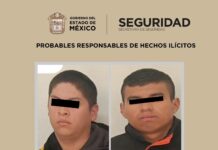 Capturan a dos presuntos narcomenudistas en operativo de la Secretaría de Seguridad del Estado de México